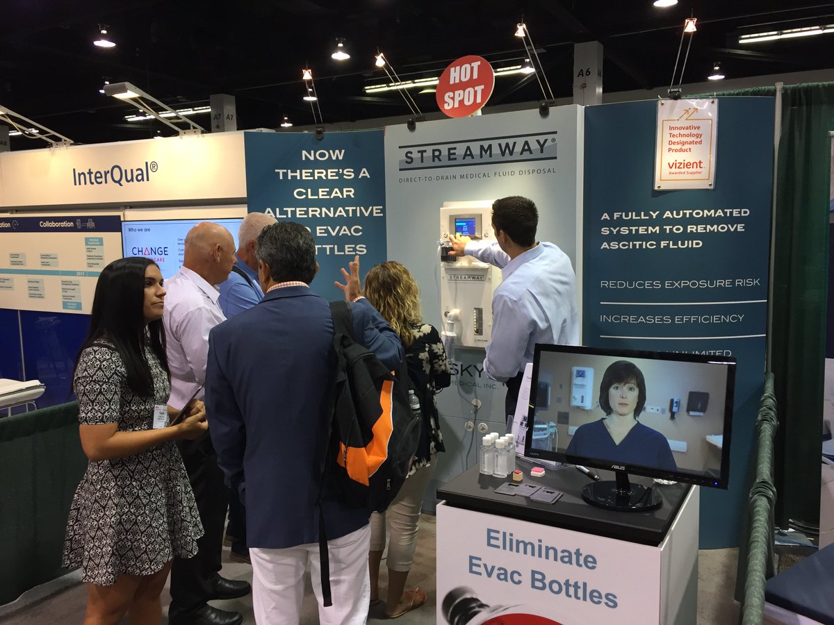 Skyline_Medical's tweet image. Less than 2 days until #APIC2018 Minneapolis starts!  We are excited to be making our debut at the @apic national show for infection control professionals.  Please take a moment to stop by booth 1636 and see our revolutionary waste fluid mgmt system #STREAMWAY