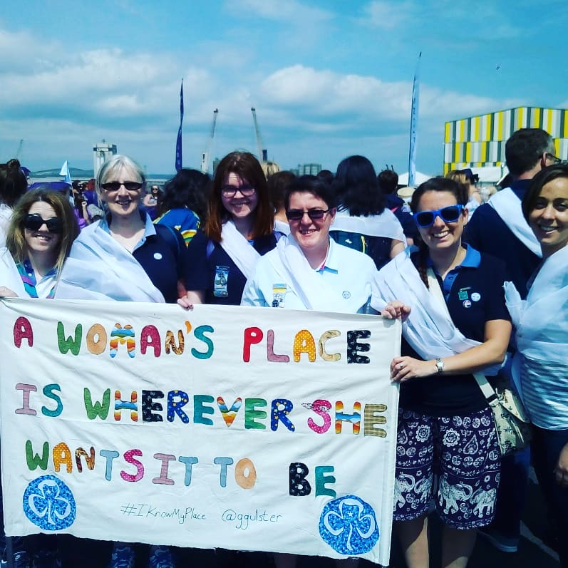 LesleyMaltman's tweet photo. So delighted to be part of the @artichoketrust @1418now #ProcessionsBelfast event team yesterday ๐
Beautiful day, amazing artwork & working with some of NI's finest #eventprofs ๐
๐ธ @randall_rising @nlbothwell @RoxydePoche
#Processions2018 #Vote100 #wranglersonsite #TheATeam https://t.co/iOGKORoLgn