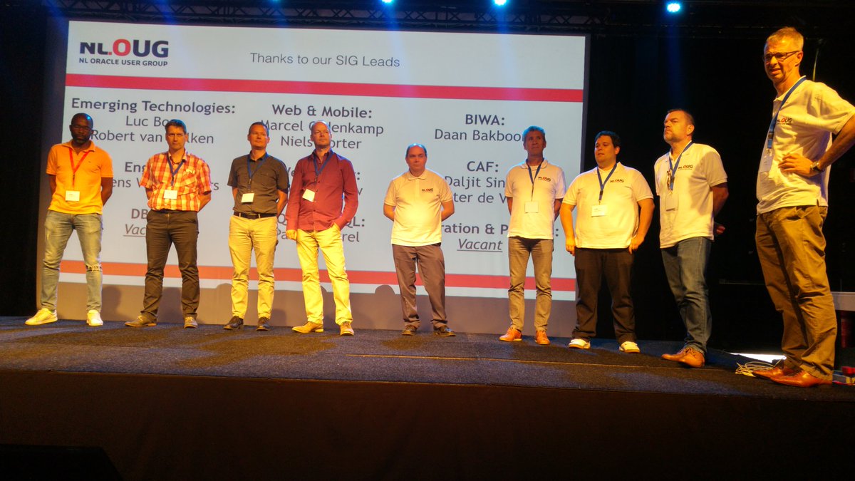 oraesque's tweet image. Impressions of a great team
⭐⭐⭐⭐⭐
Thank you @nl_OUG! 
#tech18 #nloug_tech18 #techexperience