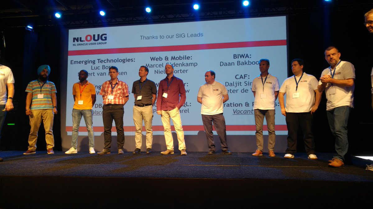 oraesque's tweet image. Impressions of a great team
⭐⭐⭐⭐⭐
Thank you @nl_OUG! 
#tech18 #nloug_tech18 #techexperience