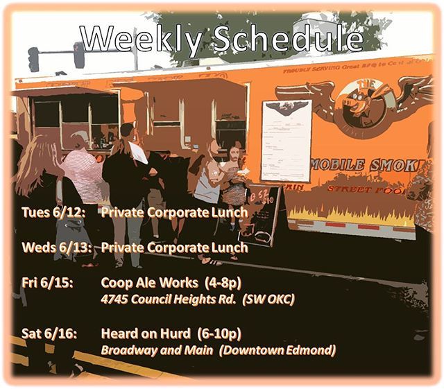 FlyingPigOKC's tweet photo. Here’s our schedule for the week, Pig Fans! Two chances to catch us out later this week - Friday night @coopaleworks and Saturday evening at the city’s best local food truck gathering @heardonhurd! #jointhehurd #findthepig #bestbbqokc #bestfoodtruckokc #… https://t.co/iUrsuw7MqS https://t.co/gk0K8uFnaW