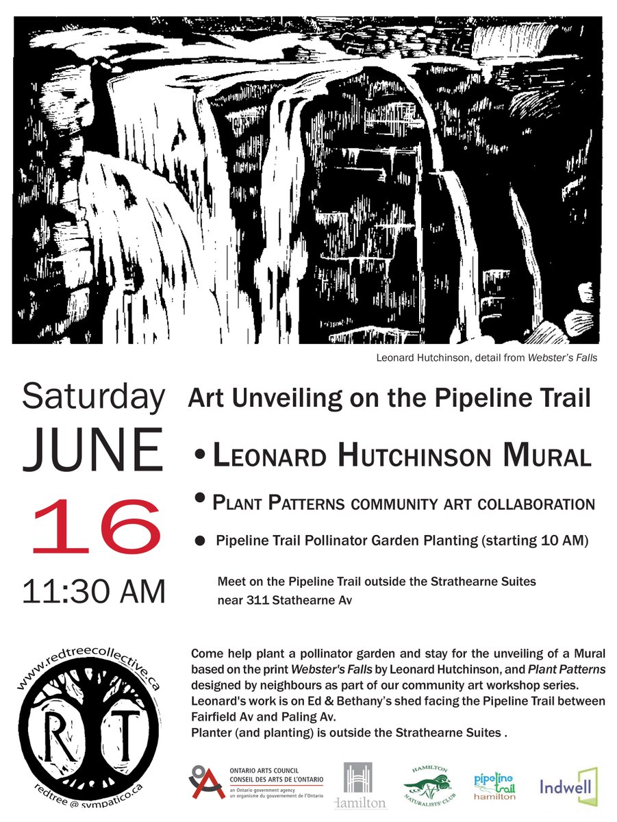 PipelineTrail's tweet photo. Hey gardeners &amp; art-lovers: check out 2 events happening this Sat. June 16 starting at 10am. Gardens + Murals oh my! https://t.co/MptkfB0FLC
