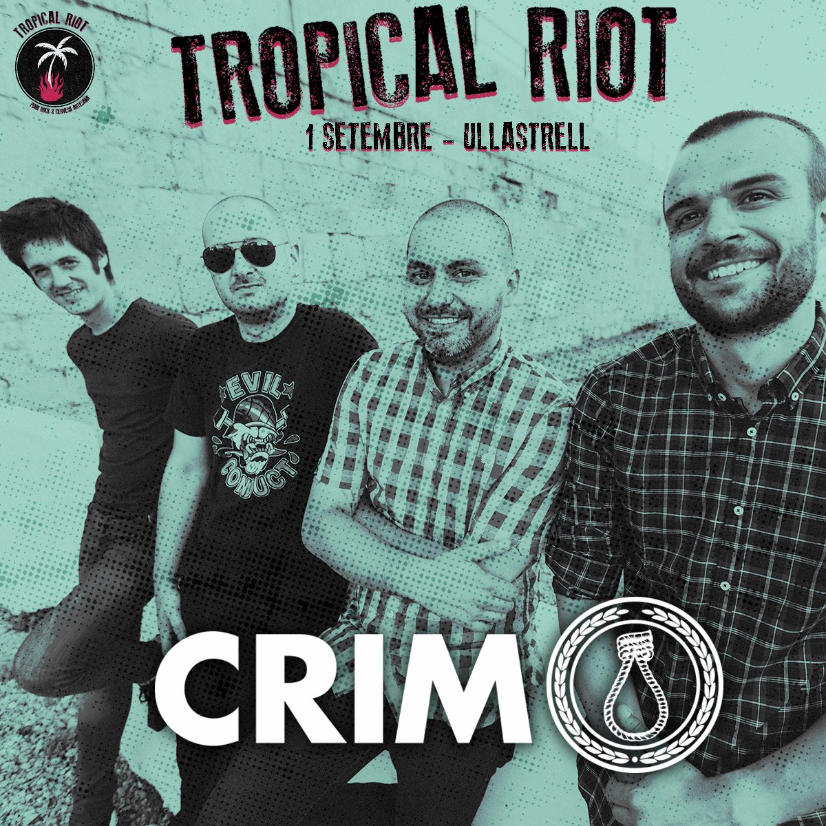 💥PRIMERA CONFIRMACIÓ DEL FESTIVAL TROPICAL RIOT💥
Primeres anticipades:
➡️ entradium.com/es/entradas/tr……
Comparteix!
Visca el Punk Rock #tropicalriot #crim #punkrock #ullastrell #catalunya