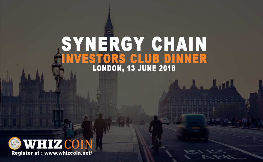 whizcoin's tweet photo. We would be present at the Synergy Chain Investors Club where investors from the #blockchain, #crypto, angels and venture capitalists will be joining for a fine dining experience.
 See you there !!
 #whizcoin #cryptocurrency #token #initialcoinoffering https://t.co/aZqWrfSREA