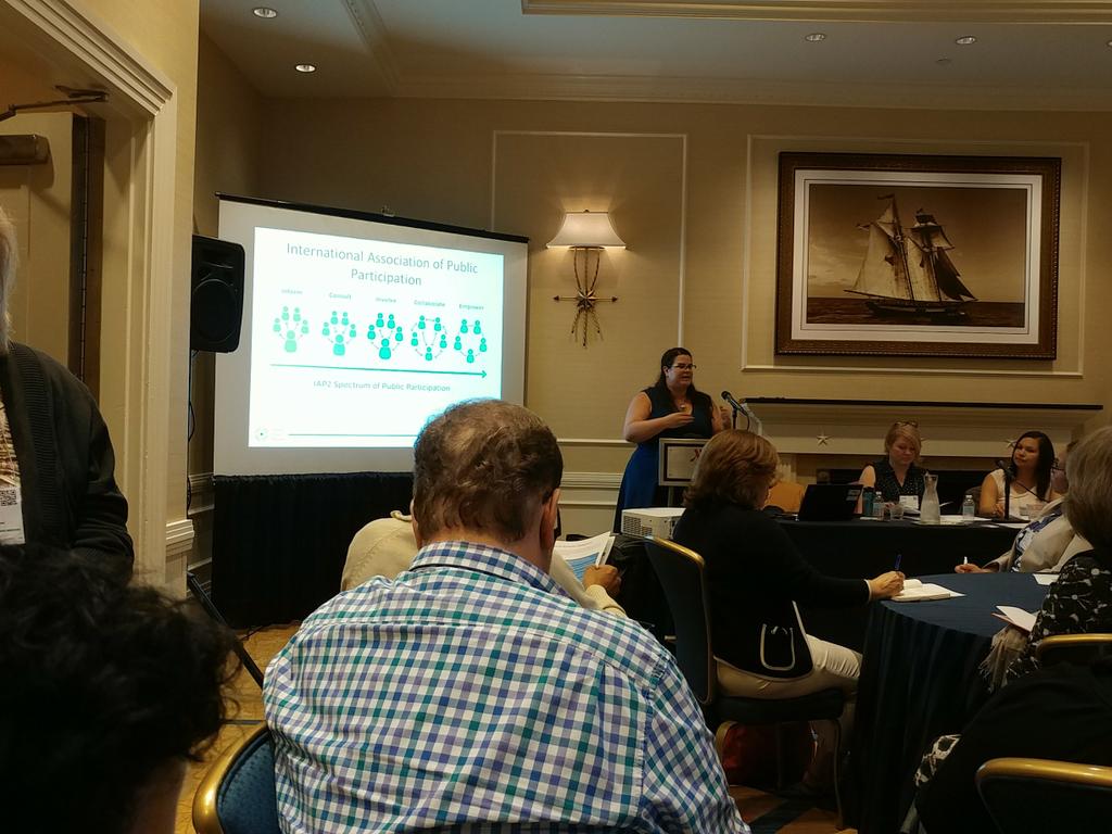 katemcclark's tweet photo. @PatientVoicesBC @Karen4ENG. Giving participants an overview of #IAP2 #Pt #Public #engagement
#IPFCC #Conference https://t.co/d4s2Xllca0