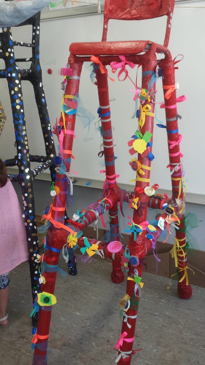 imaginaripopul1's tweet photo. súpers gegants estan fent 1rPrimària del @ceipmaquinista @ampamaquinista #culturapopular #escoles #imaginaripopular #dracs #gegantons #creant #descobrint #relacionant #imaginant #somiant #ferbarri #caixaeines #PladeBarris  @consorciedubcn @LluisVallve @RosaSensat https://t.co/oA8un1dTdm