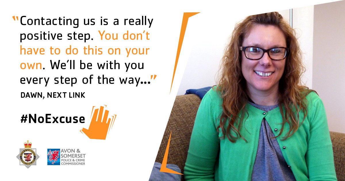 Are you or someone you know affected by domestic abuse?  You don't have to deal with it alone. Dawn is from Next Link, she said: "We’re here, no matter what you need.  Whether you want one off  advice or on going help - we’ll support you.”  More here: socsi.in/Av0Tu