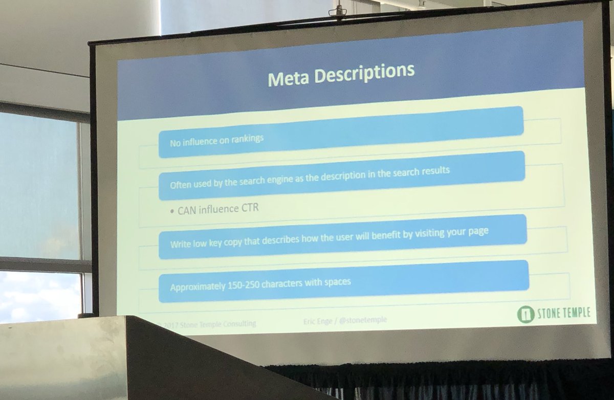 otiagoandrade's tweet image. What about Meta Descriptions? 😬 #smxadvanced #SearchEngineLand #Seattle #b2wdigital #techlabs