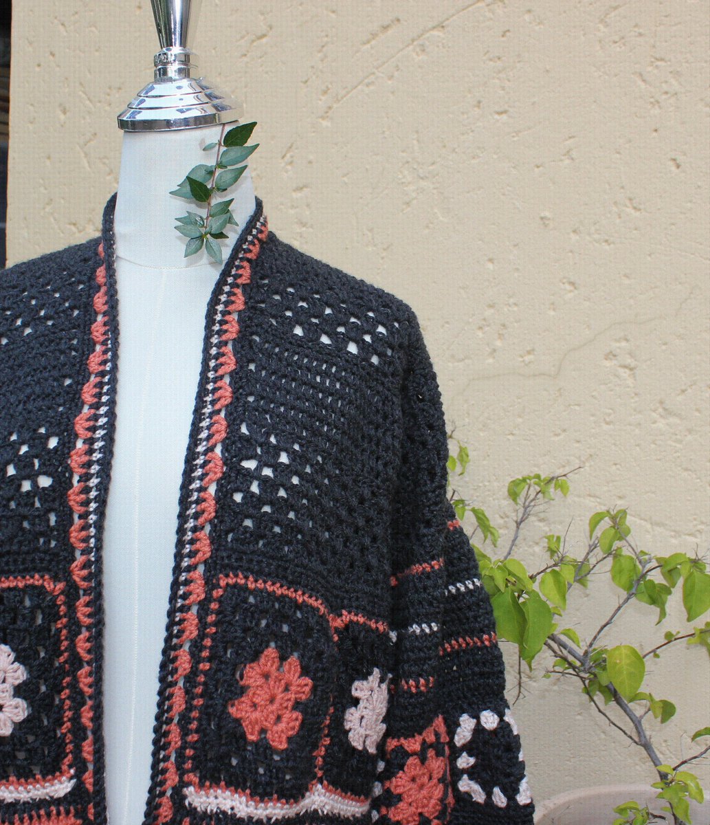 kennainafrica's tweet photo. Granny square crochet jacket , Crochet Boho jacket , Womens jacket , Long cardigan , Granny square coat , Crochet jacket , Handmade jacket https://t.co/FFvhcghW6S #Etsy #KennaInAfrica #Handmade #OoakJacket https://t.co/DnIBUbNBJH