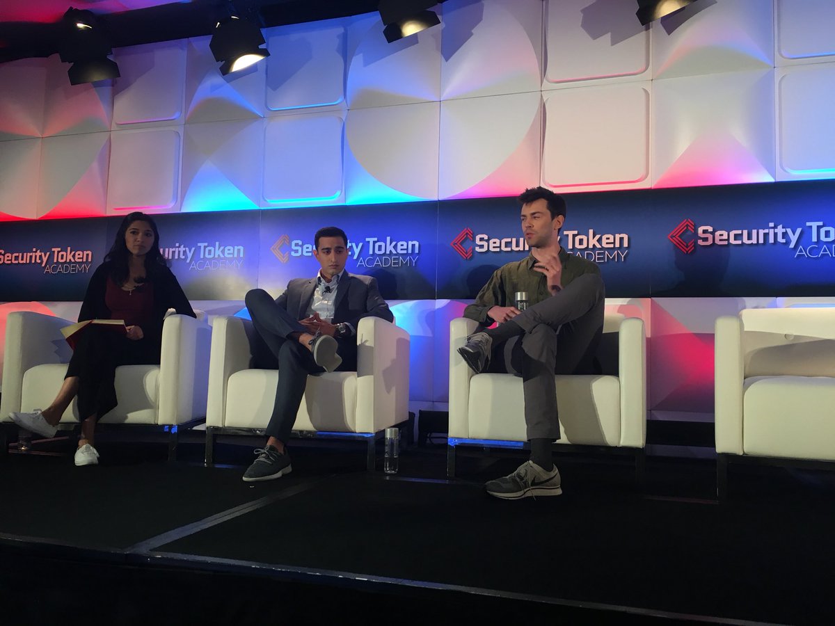 SharkRelay's tweet photo. @tomhschmidt from @0xProject takes the stage at #SecurityTokenSummit to discuss decentralized exchanges
$ZRX https://t.co/LjL2H8rTRL