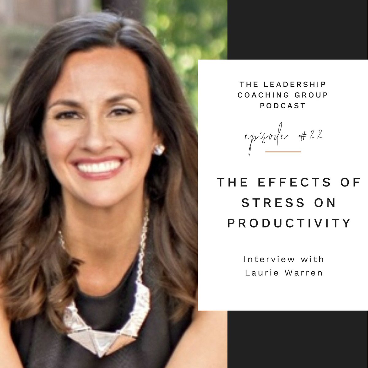 TheLeadershipC5's tweet photo. #wellness is vital for #leaders who crave #highperformance for themselves and their #employees.  @LaurieWarren12 is an expert on wellness and discusses the serious effects of #workplace #stress on #productivity. Listen here: https://t.co/7yeeIm607W https://t.co/yHtIhfwwkI