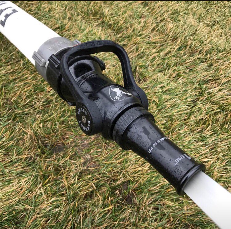 LtRayMack's tweet photo. The hardest thing to remove from a fog nozzle is the belief that it's okay for standpipe operations. https://t.co/8BiLtXRLJN