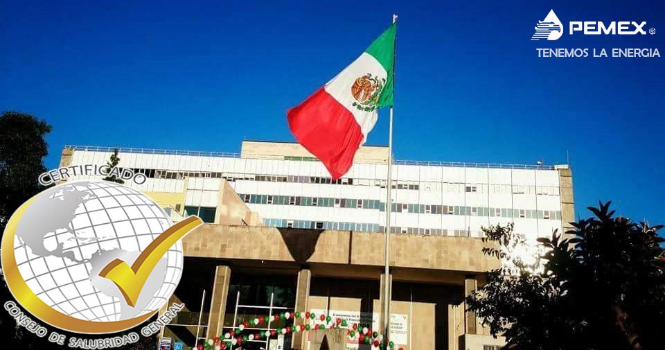 hcnpemex's tweet photo. Con orgullo y satisfacción agradecemos la colaboracion de todas nuestras trabajadoras y trabajadores de esta gran institución por el proceso de certificacion óptimo ante el Consejo de Salubridad General
#HospitalCertificado #Pemex #HCN #SSPemex https://t.co/HiZ0SRrKVM