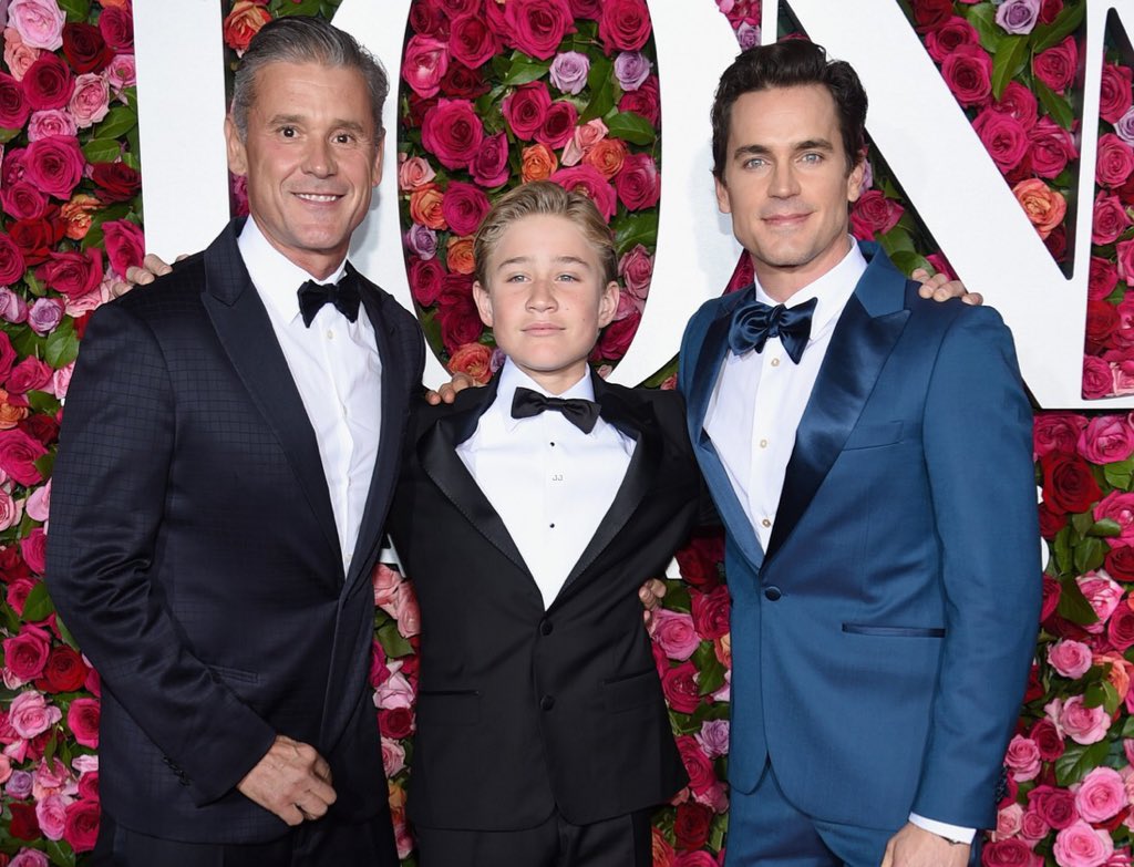 Que bonita familia homoparental! #TonyAwards2018