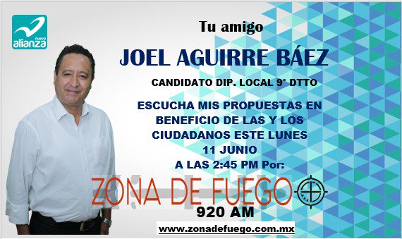 joelaguirrez's tweet photo. En un momento estaremos con ustedes presentando propuestas en beneficio del #DistritoLocal9
#JOELAGUIRREBÁEZ
#CandidatoADiputado https://t.co/eNYQGii6m6