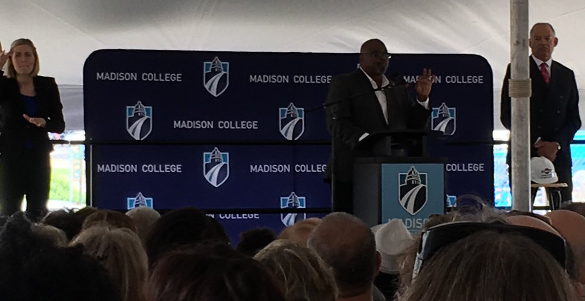 Madison College is running toward the fire! It’s the right thing to do #MCProud #MadisonCollegeGoodmanSouthCampus