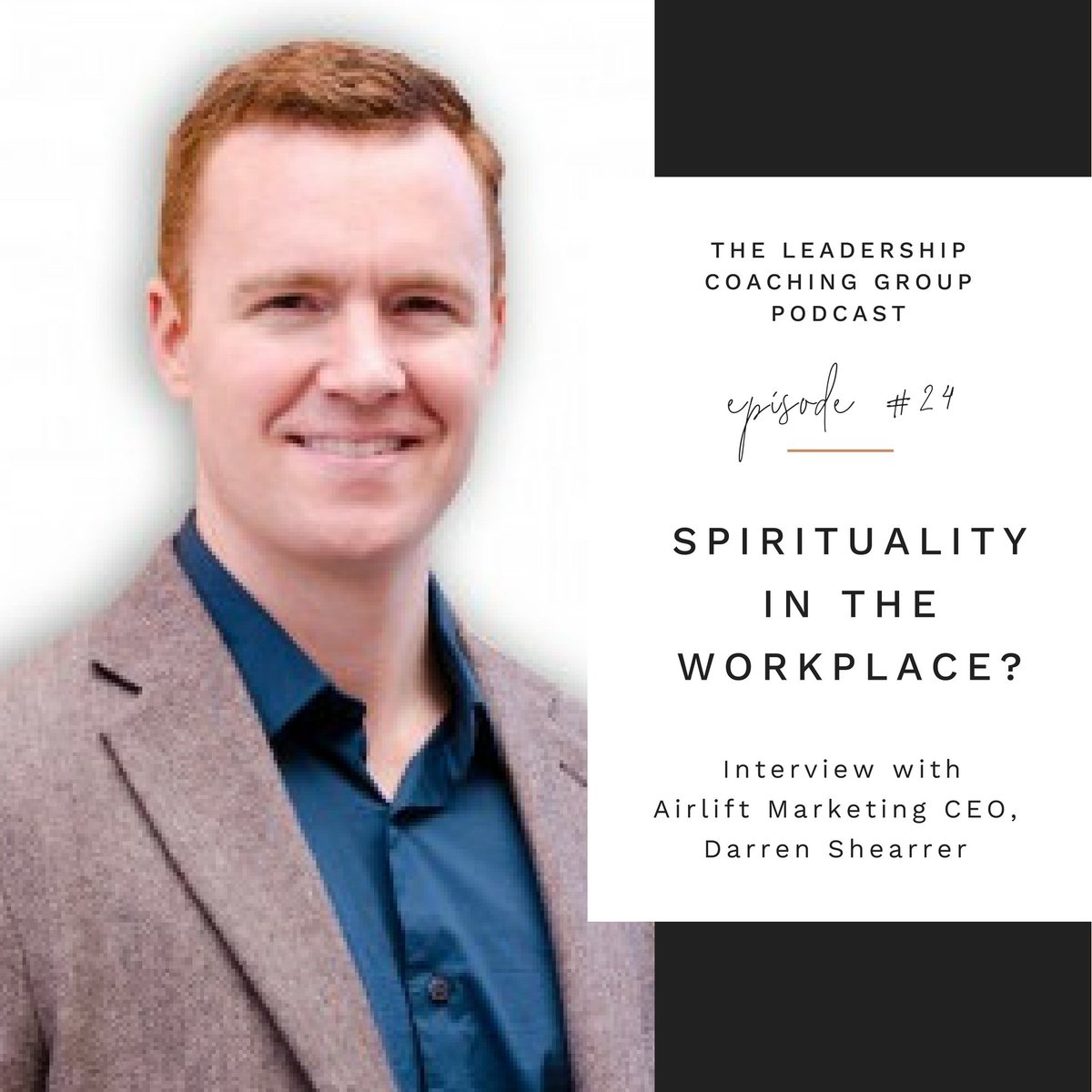 TheLeadershipC5's tweet photo. Is there a place for #Spirituality in #business? @DarrenShearer shares his thoughts and discusses his lessons in building effective businesses.  Listen here: https://t.co/7yeeIm607W https://t.co/KzfINJIPVw