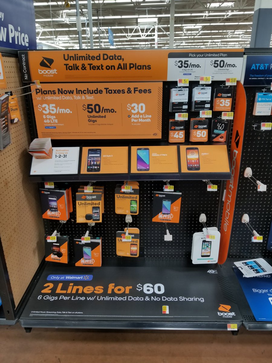 ALiptak_Sprint's tweet photo. @markjacksonKC5 #walmart summer boost deals #boostunlimited or 2 lines for $60 come inside for details https://t.co/81ABwL4rVP