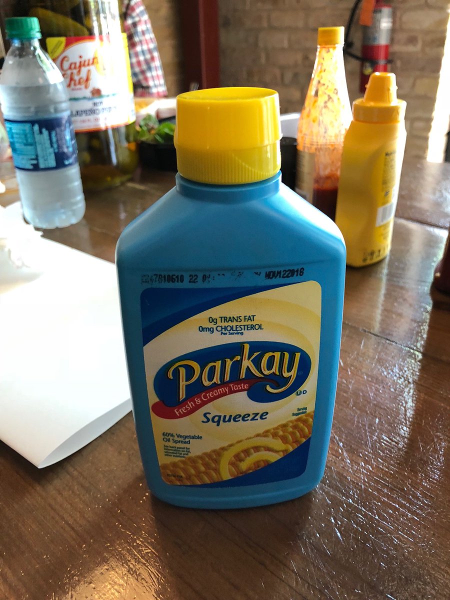 Parkay Fun Squeeze Butter minimalistisches Interieur