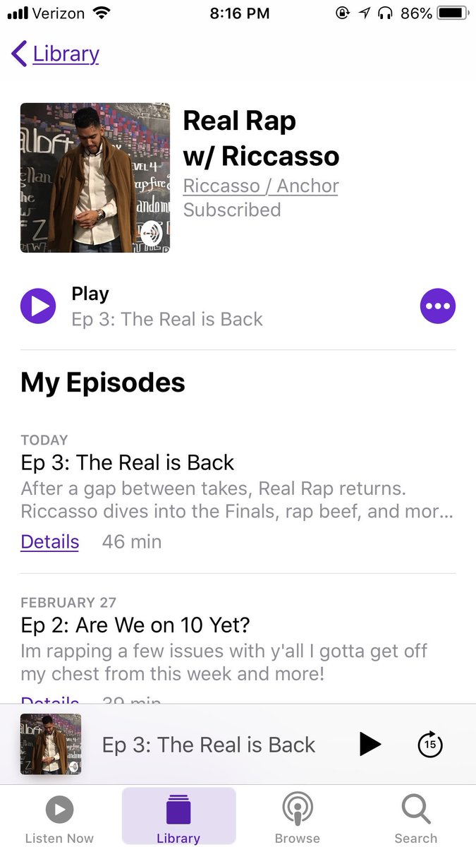 _RickTheRuler_'s tweet photo. #realrappodcast #realrap #podcast thank you https://t.co/t0D2FhOoUc