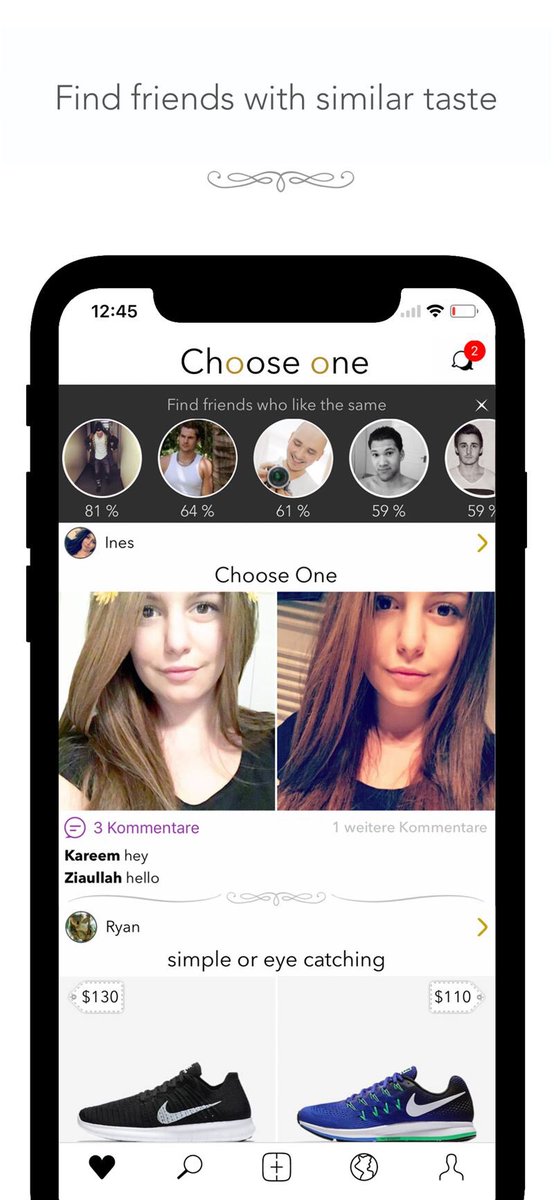 BestAppAwards's tweet photo. Discover Best Mobile App of 2018 nominee @ChooseOneApp! Their #app allows for a completely new way to decide between things in your life. With the help of sets (2 Photos) you can show your friends and the world choices you´re facing. #apptech https://t.co/cgWb7ry39B