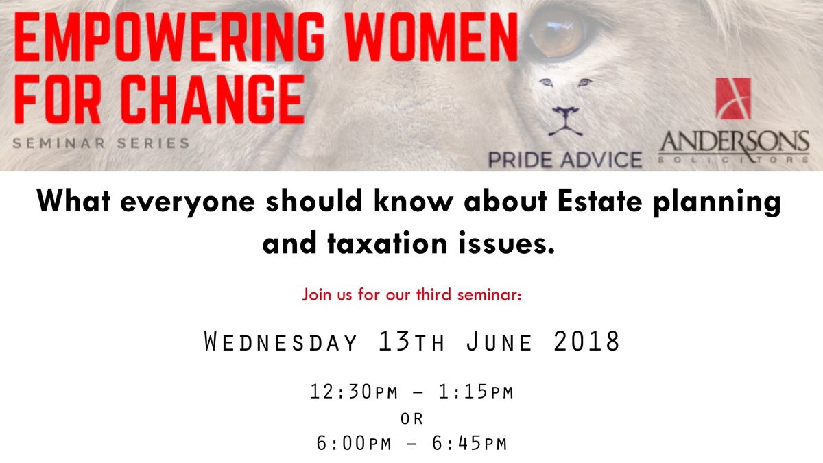 It's not too late to register for our Empowering Women for Change Seminar tomorrow. Click here to register now: andersons.com.au/landing-pages/…