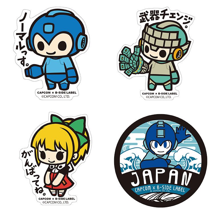 イーカプコン 新商品 カプコンとb Side Labelのコラボステッカー第8弾 今回は モンスターハンター ワールド ロックマン11 大神 の3タイトルをモチーフにしました かわいいデフォルメデザインや和風アレンジなど様々なアプローチでデザイン イーカプコン 新商品 カプコンとb Side Labelのコラボステッカー第8弾 今回は モンスターハンター ワールド ロックマン11 大神 の3タイトルをモチーフにしました かわいいデフォルメデザインや和風アレンジなど様々なアプローチでデザイン
