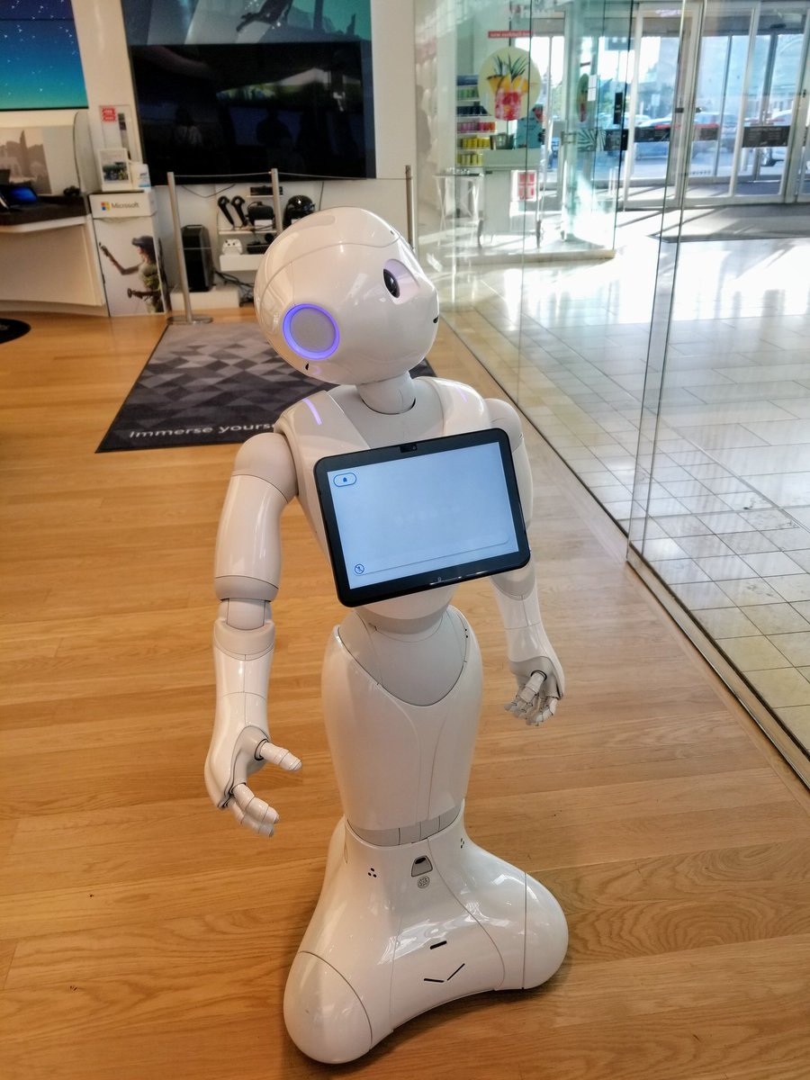 microsoft robot pepper
