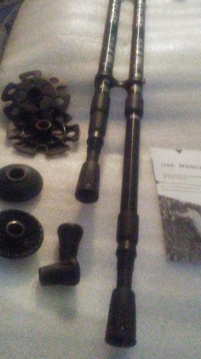 kelly60's tweet photo. BAOCHI Hiking Trekking Poles Walking Sticks Telescoping Ultra Strong Alpenstocks Anti Shock Mountaineering Trail come with a variety of interchangeable tips for all surfaces You can buy them here: https://t.co/eF77KQqb6C #BAOCHI https://t.co/qt8HsKotfD