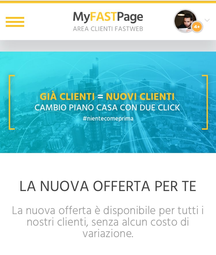 markmi89's tweet photo. #nientecomeprima ?! @FASTWEBHelp @FASTWEB ma le offerte non dovevano essere GIÀ CLIENTI = NUOVI CLIENTI? @acalcagno qualcosa non torna! 😂 https://t.co/f5KsPybG6C