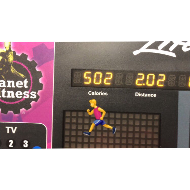 Rick0424's tweet photo. #MondayCardio🏃‍♂️ Burned 502 Calories on the Treadmill this afternoon for a Great Cardio Workout! #Fitness #FitnessJourney #FitnessMotivation #DeterminedtoSucceed #PathtowardsSuccess #NeverGiveUp #WorkHardTrainHard #GymLife @PlanetFitnessCA 👍🏃‍♂️😎😎 https://t.co/A6qSDa8E0h