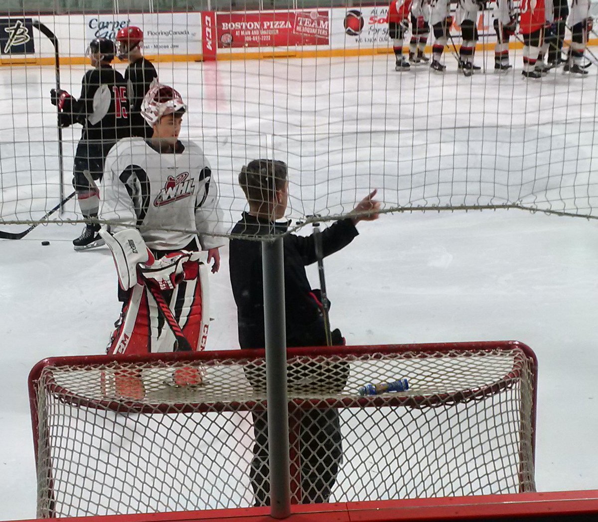 Thank you to <a href="/MJWARRIORS/">Moose Jaw Warriors</a> for an amazing development camp. #teamfirst #hardwork #TheWarriorWay #gratitude #moosejaw