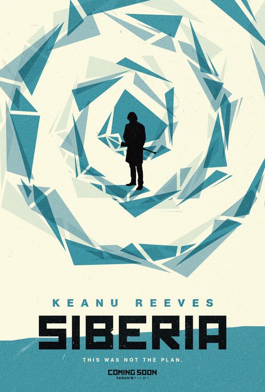 CultureNeed's tweet photo. Keanu Reeves'in başrolde yer aldığı #Siberia filminden ilk poster yayınlandı. https://t.co/sqyKby3iV5