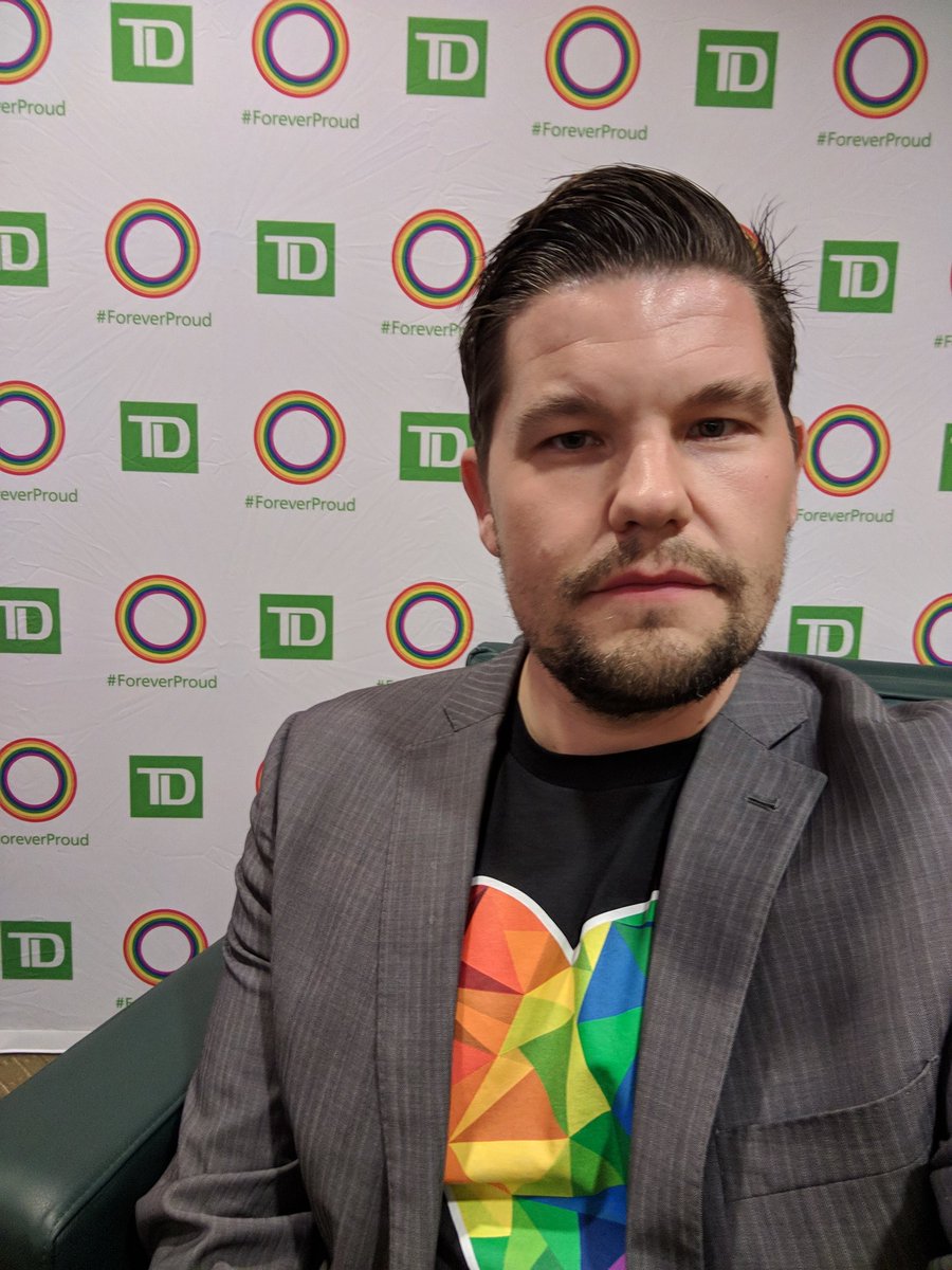TD pride reception! #ForeverProud always a good event with great colleagues and community members