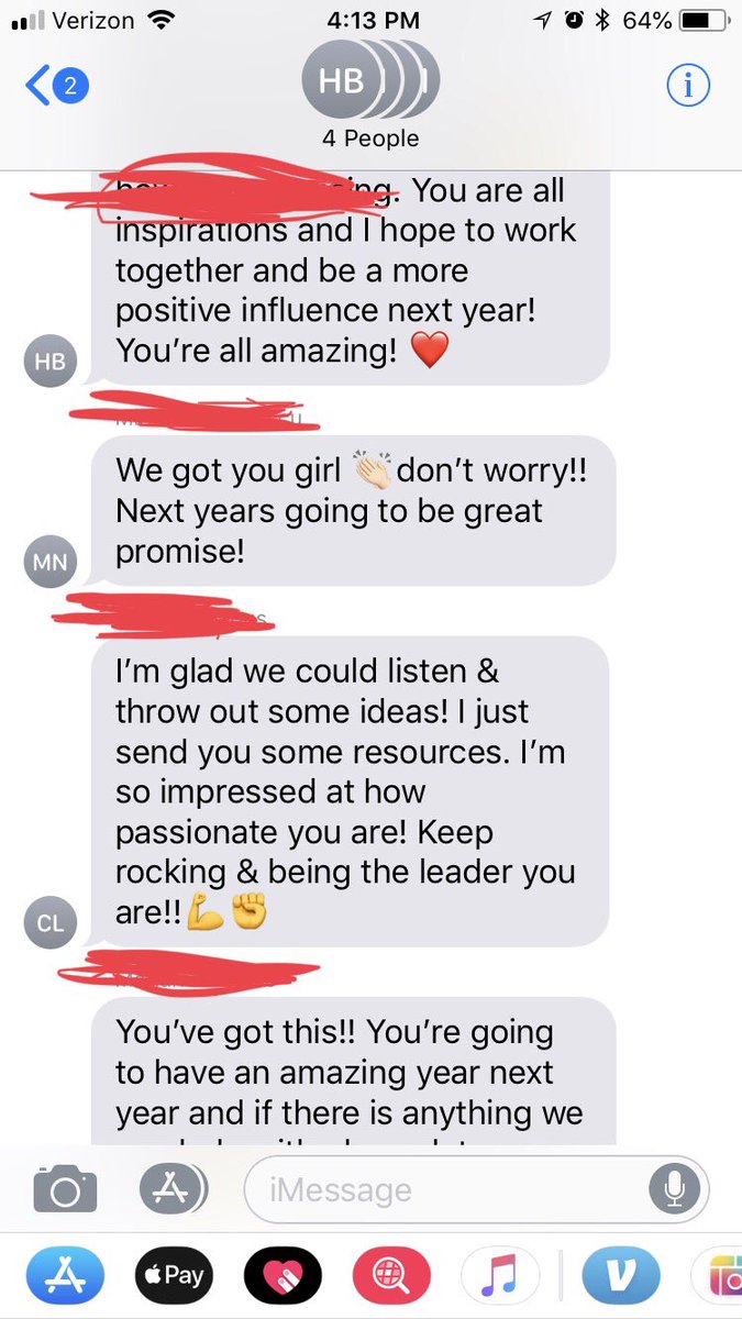 stacy_bigham's tweet photo. This is what I consider a true #litcoaching win. When teachers build EACH OTHER up! Part of our after school texting thread makes my β€οΈ happy! #schoolasitshouldbe https://t.co/R4Lay4l3Kq
