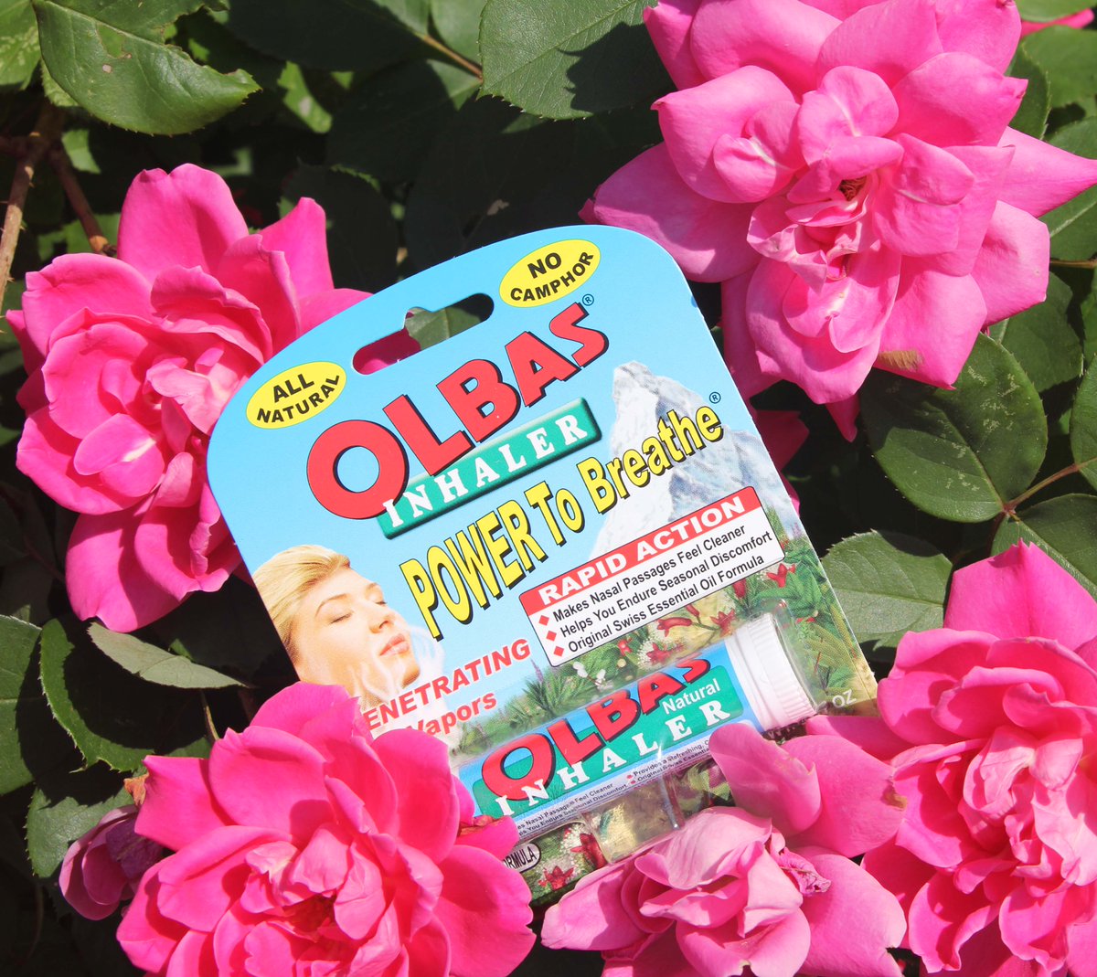 PennHerb's tweet image. Wake up and smell the roses...or not..if #allergies are still getting the best of you!  The #Olbas inhaler has been a favorite of everyone all year round, but even more so in the Spring and Summer months. Use a coupon ow.ly/rE5X30kdNpk and breathe better this allergy season