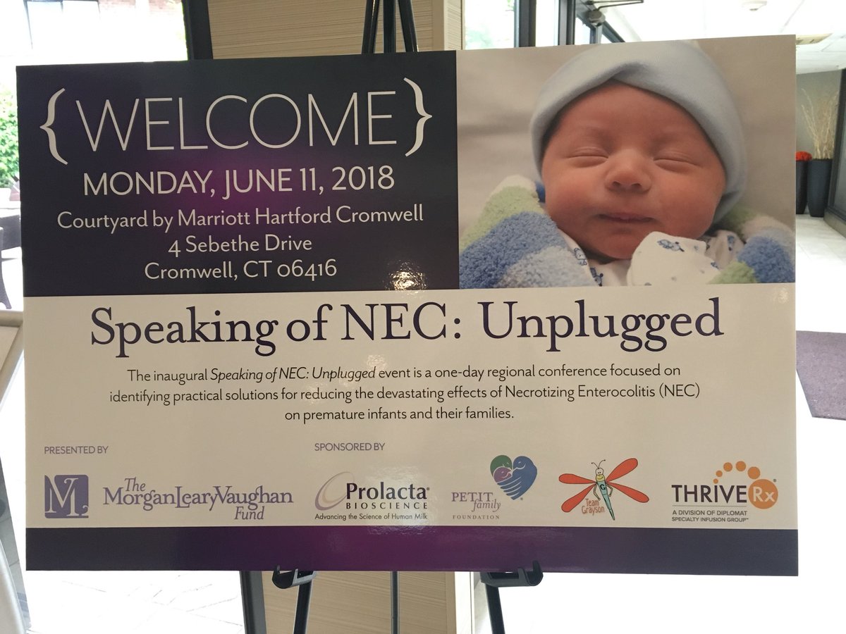 JenniferDegl's tweet photo. It was a great day spreading awareness about Necrotizing Enterocolitis in Premature Babies at Speaking of NEC:Unplugged by @morgansfundorg and sponsored by @prolacta, @TeamGraysonUSA, @ThriveRx and @PFFPetit #NICU #Preemie #neonatal #NEC https://t.co/5U2TOHCujS