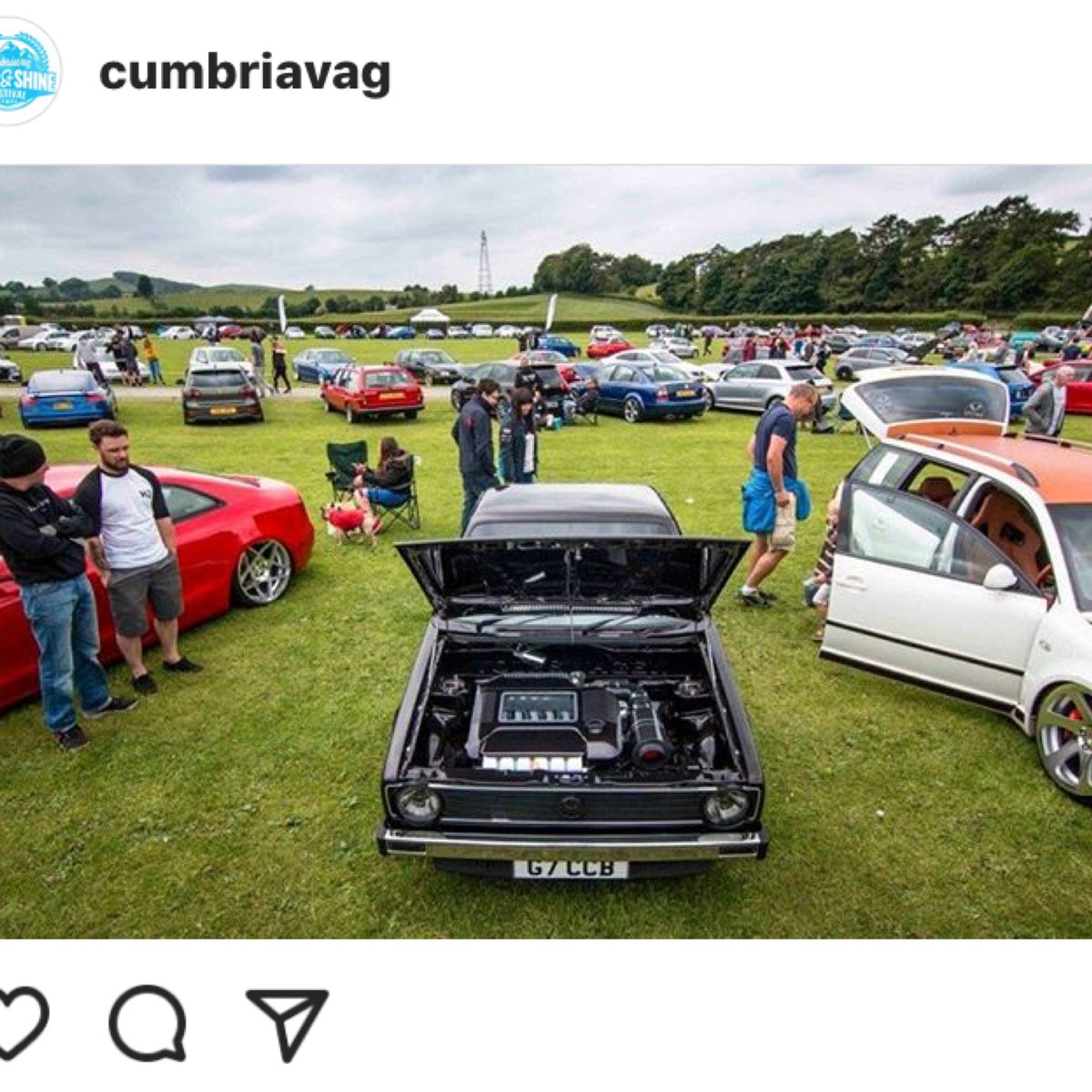 CumbriaVAG's tweet photo. 5 days guys!! Get yourselves to Westmorland County Showground this weekend for CumbriaVAG 2018! Who will walk away with an award 🥇 from Show and Shine this Sunday?! #carshow #cars #cumbriaVAG #Volkswagen #AUDI #Awards #summer #FathersDay https://t.co/qulaDvqjZu