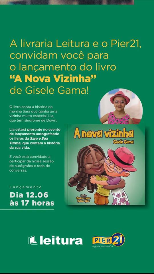 SaraeSuaTurma's tweet photo. Amanhã, venha falar de diversidade, respeito e amor ao próximo na @livrarialeitura do @Pier21Brasilia ! https://t.co/aKj7NzRWBr