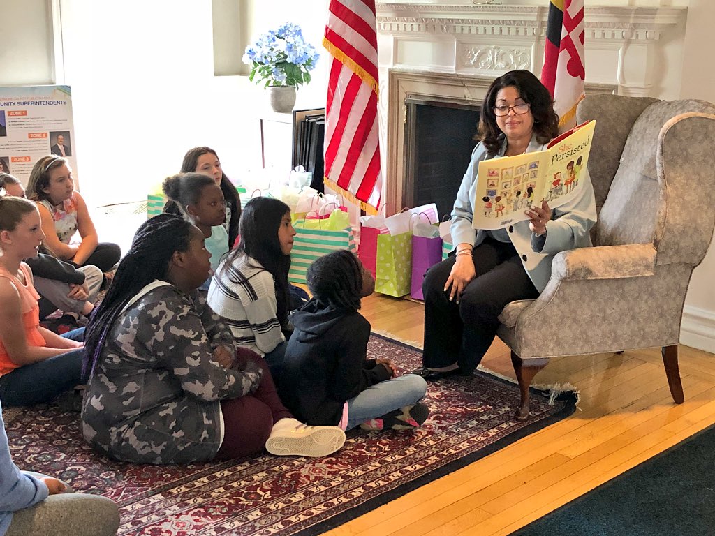Nothing was more moving than seeing our superintendent <a href="/VerlettaWhite/">Verletta White, Ed.D.</a> take time to mentor and have reading time with an incredible group of students today. 👍🏻😊