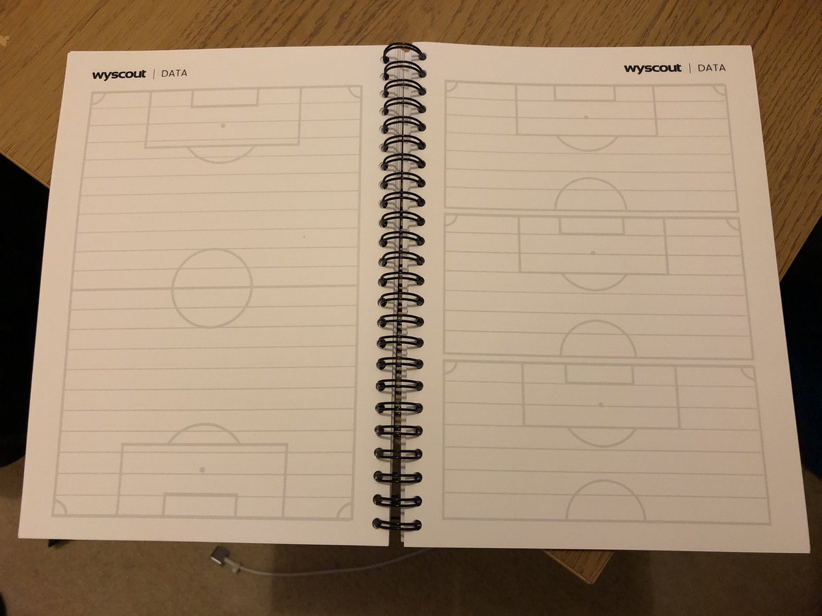 stighefootball's tweet photo. Oh I am SO World Cup ready. I think I might be just as excited about this notepad as I am the boots. Send help. @Wyscout https://t.co/GeYPDZS5SE