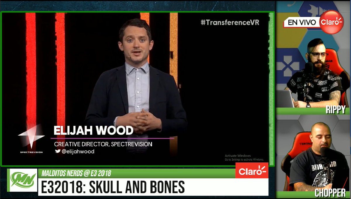MalditosNerdsVX's tweet image. Llegó @elijahwood a presentar #TransferenceVR, un thriller psicológico de la mano de #SpectreVision y #UbisoftMontreal

Vení a vivir la #E32018 con MALDITOS NERDS
por twitch.tv/malditosnerds