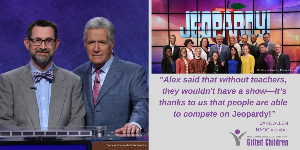 On Tuesday, 6/11, listen live <a href="/edutalkradio/">Education Talk Radio</a>, 10:30 ET: #GIFTED TEACHING
with <a href="/MRI77/">M. Rene Islas</a> &amp; Jake  Allen (<a href="/huntsvillegtk12/">Jake Allen</a>), a contestant in this year’s <a href="/Jeopardy/">Jeopardy!</a> Teacher Tournament bit.ly/2sQOJax #GiftedMinds #gtchat