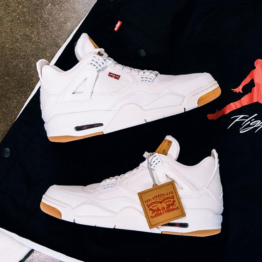 Footaction on Twitter "UPDATE The LEVI'S x Air Jordan 4 Retro has