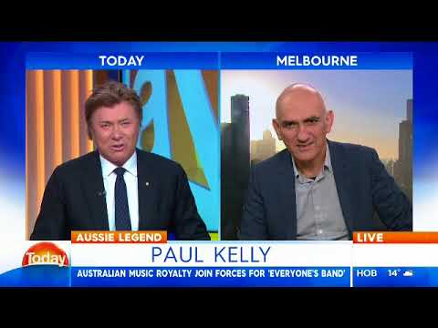 MarkCallaghanAu's tweet photo. A little look back as @PaulKelly joined the @TodayShowAU at the end of May to chat about the #EveryOneBand, his concert in Dirranbandi, and his work in Charity. Watch the full interview on our Y@ouTube channel now. 

https://t.co/O9lM7dlGnZ https://t.co/4yOZhbrhOn