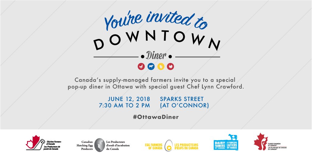 eggsoeufs's tweet photo. Shake up your work week with a visit to #OttawaDiner tomorrow. Join our farmers for breakfast from 7:30am or lunch until 2pm. https://t.co/0yTForWeDb https://t.co/M8skLpinCo