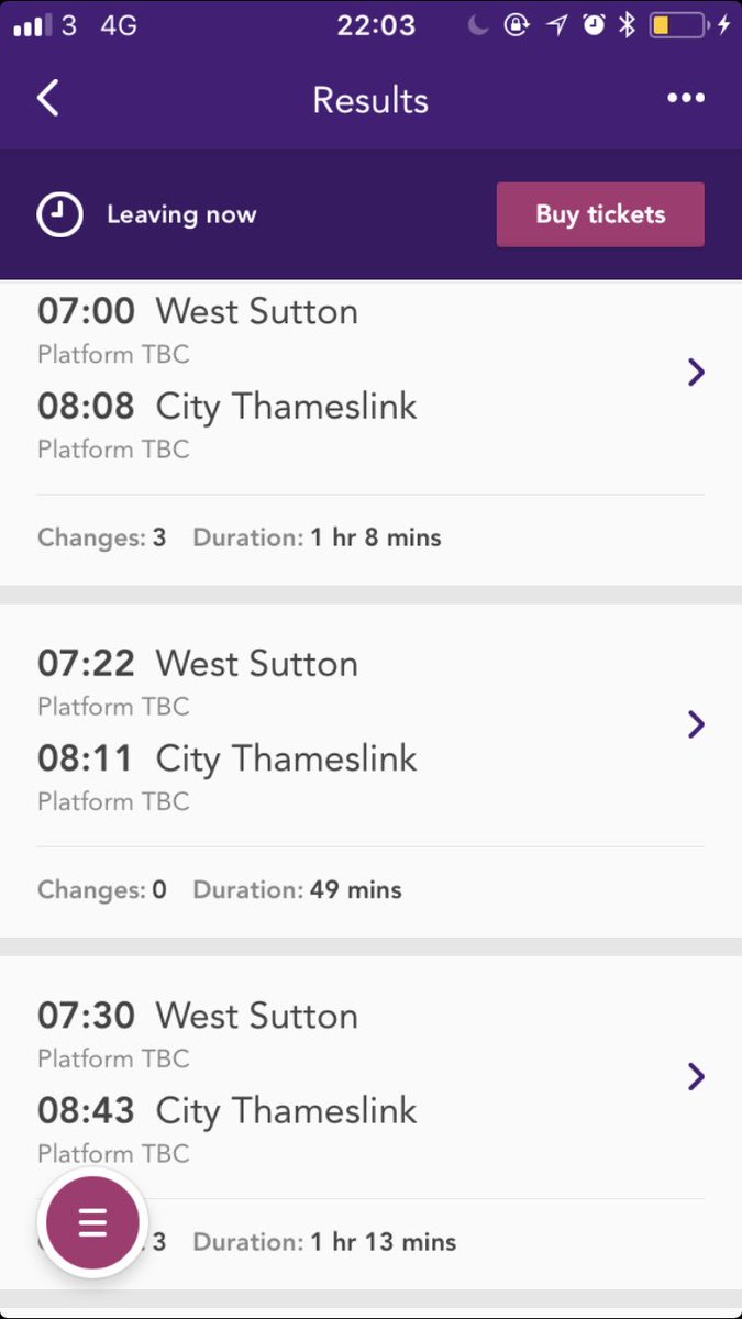 IsabelMerces's tweet photo. @TLRailUK @nationalrailenq not only you’ve changed ( or let’s say) messes up with the timetable, cancelled the fast trains and added some stupid routes that has 3 changes (???) and an extra 20 minutes to the journey. What were you thinking when you put this together???? https://t.co/aLjgv9hYwx