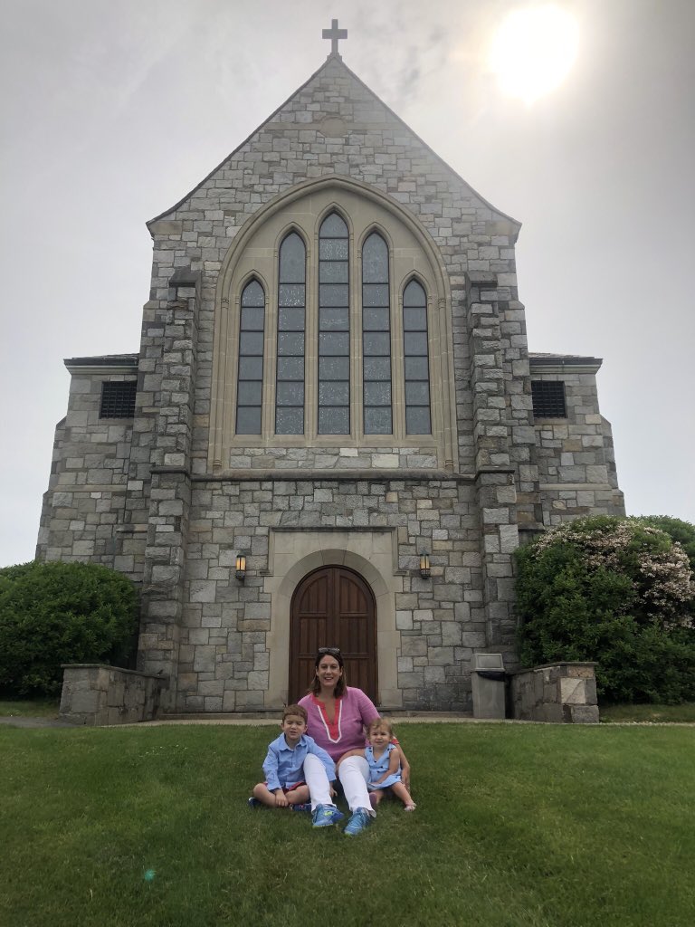 ckrhyner's tweet photo. Great reunion! I loved showing the next generation my school on the hill @Cburynews https://t.co/u6grZbXzlO