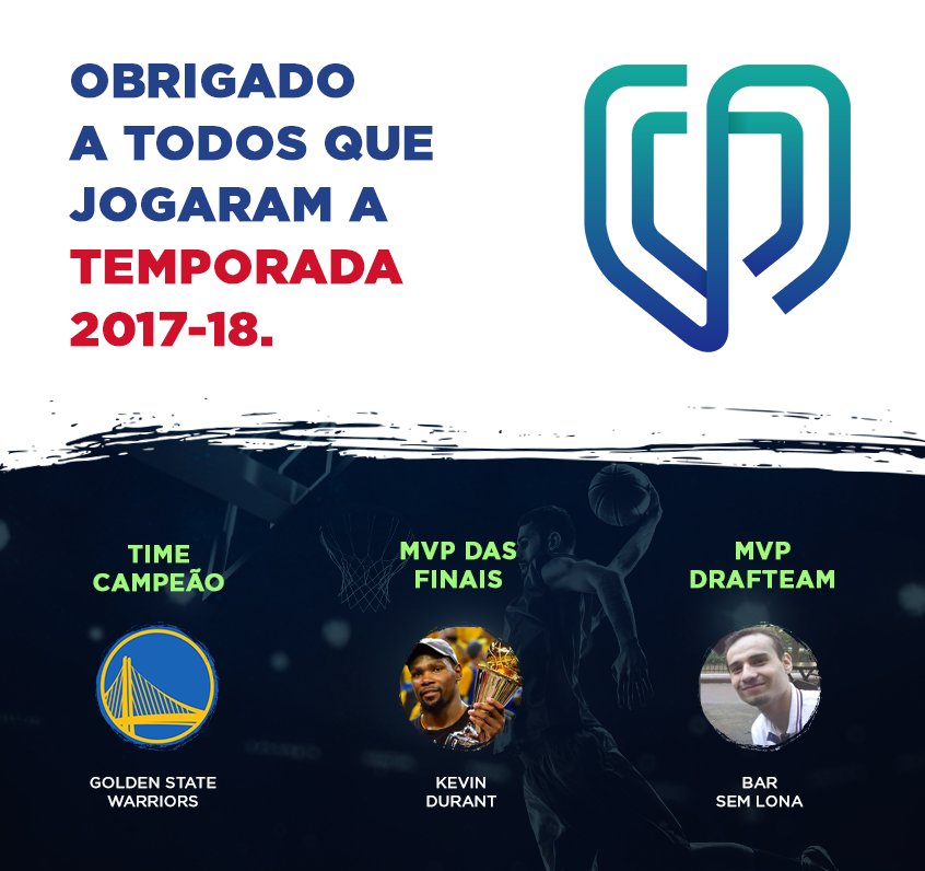 drafteam's tweet photo. #drafteam #Playoffs2018 #playoffs #basketball #basquete #fantasy #nbafantasy #FantasyBasketball #NBA #FantasyChallenge #SejaODonoDoJogo #NBAPlayoffs #finalsmvp #NBAFinals #NBAFinalsSP https://t.co/8TfHA36QBf