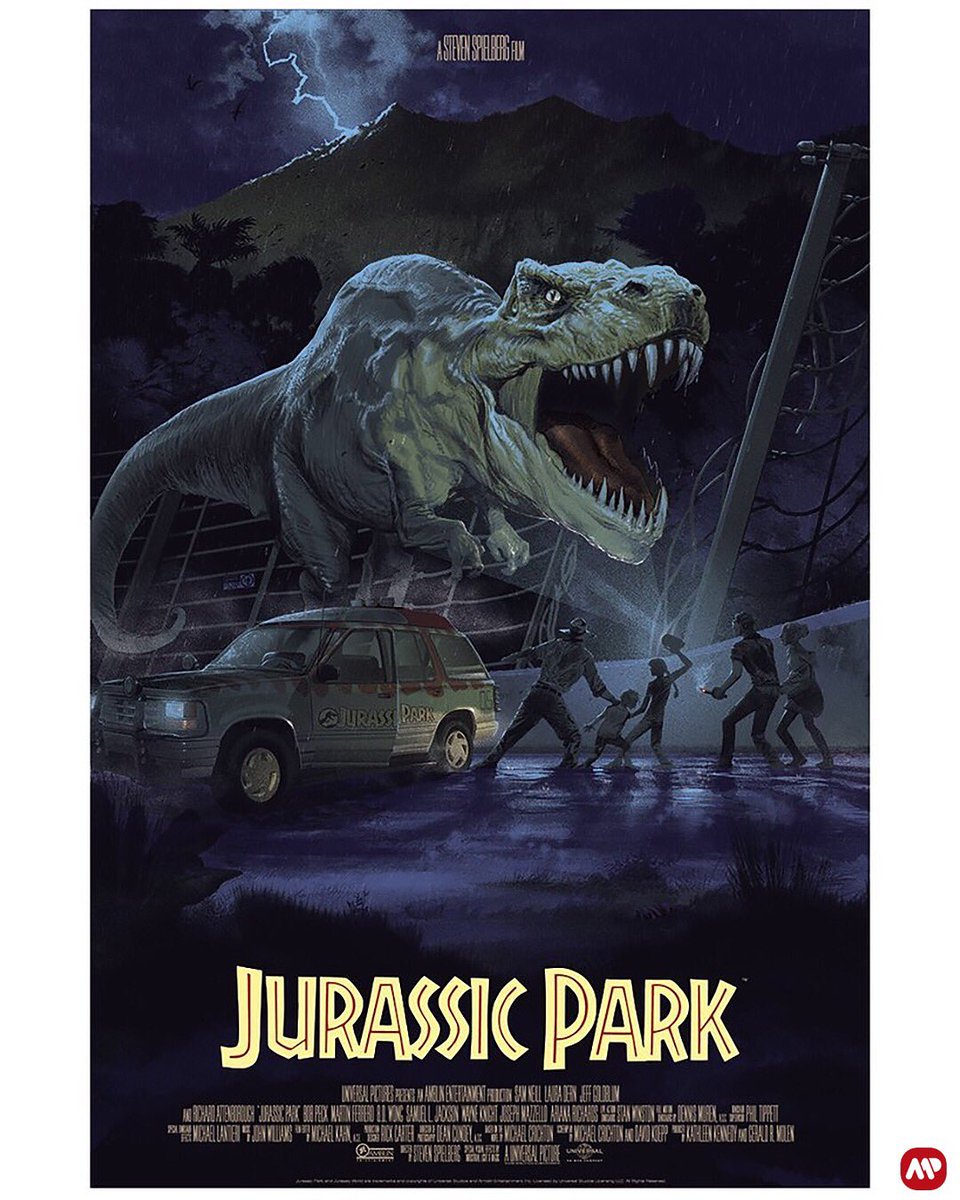 altmovieposters's tweet photo. Happy 25th #JurassicPark 🎂🦖 Our tribute just posted to IG https://t.co/rRxxmAwLWe #JurassicPark25 #alternativemovieposters https://t.co/vgnO21p15G